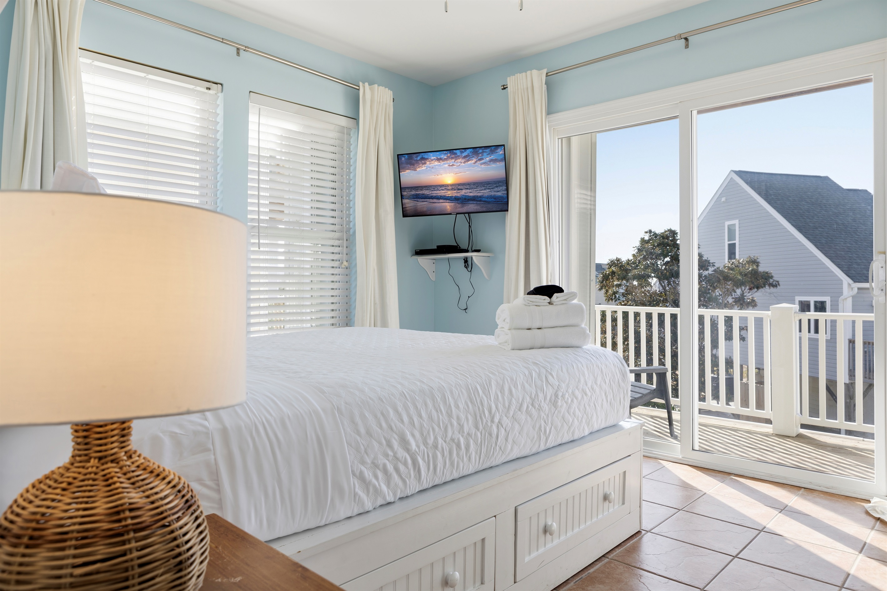 SmartTVs in all the bedrooms