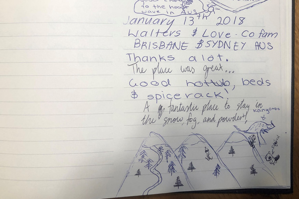 GUEST BOOK ENTRIES