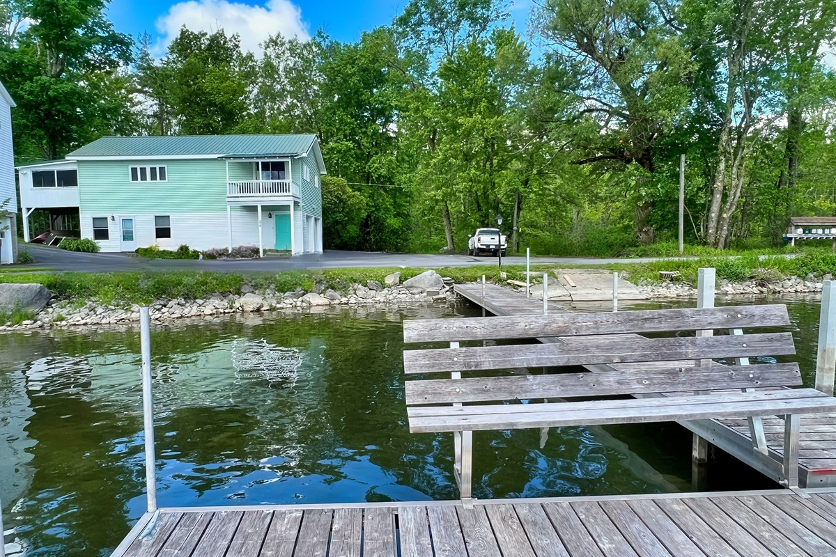 Trout Brook dock - Shared with TB #1, 3 &4