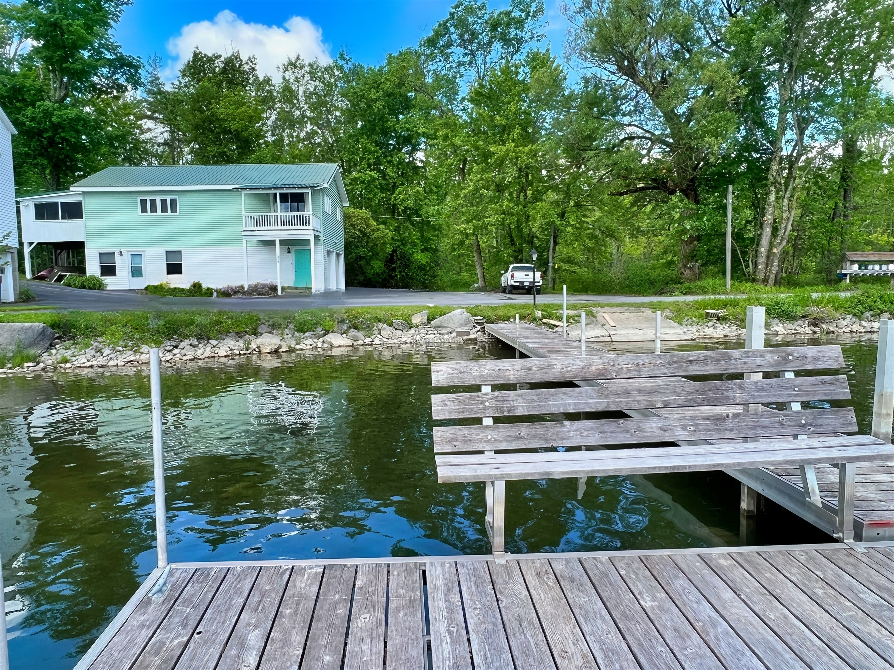 Trout Brook dock - Shared with TB #1, 3 &4