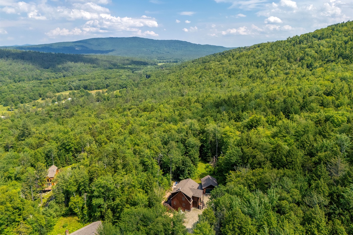 Get the full picture from above—nature, space, and total relaxation.