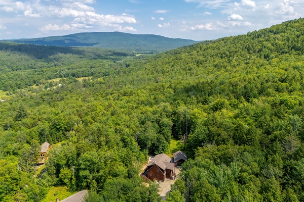 Get the full picture from above—nature, space, and total relaxation.