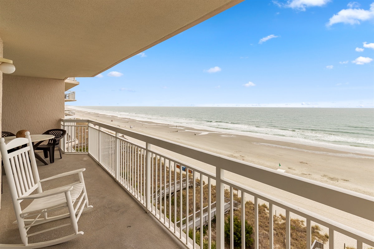 Balcony off the Living Room