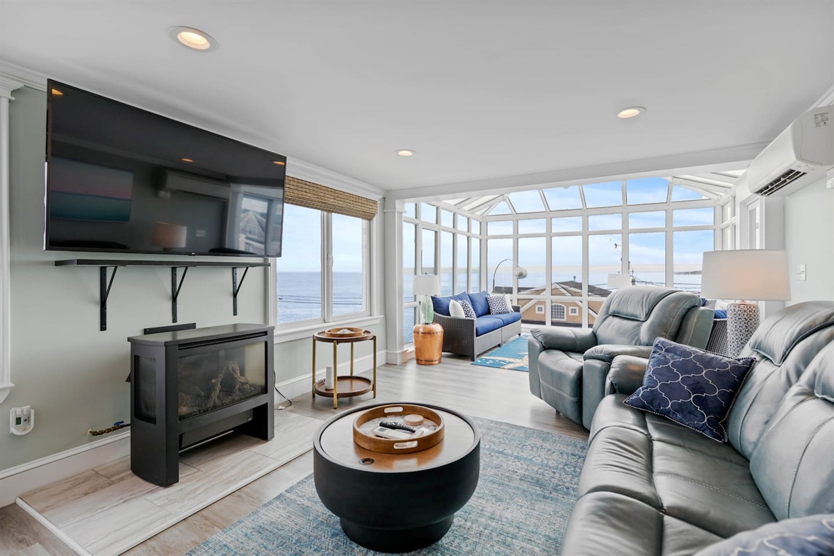 How can you not enjoy this view?!