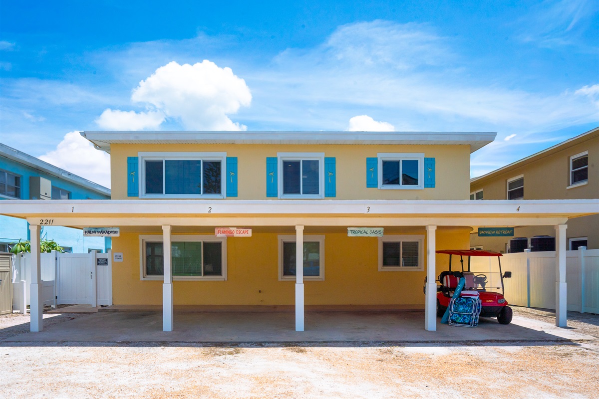 super convenient four unit waterfront building near the beach