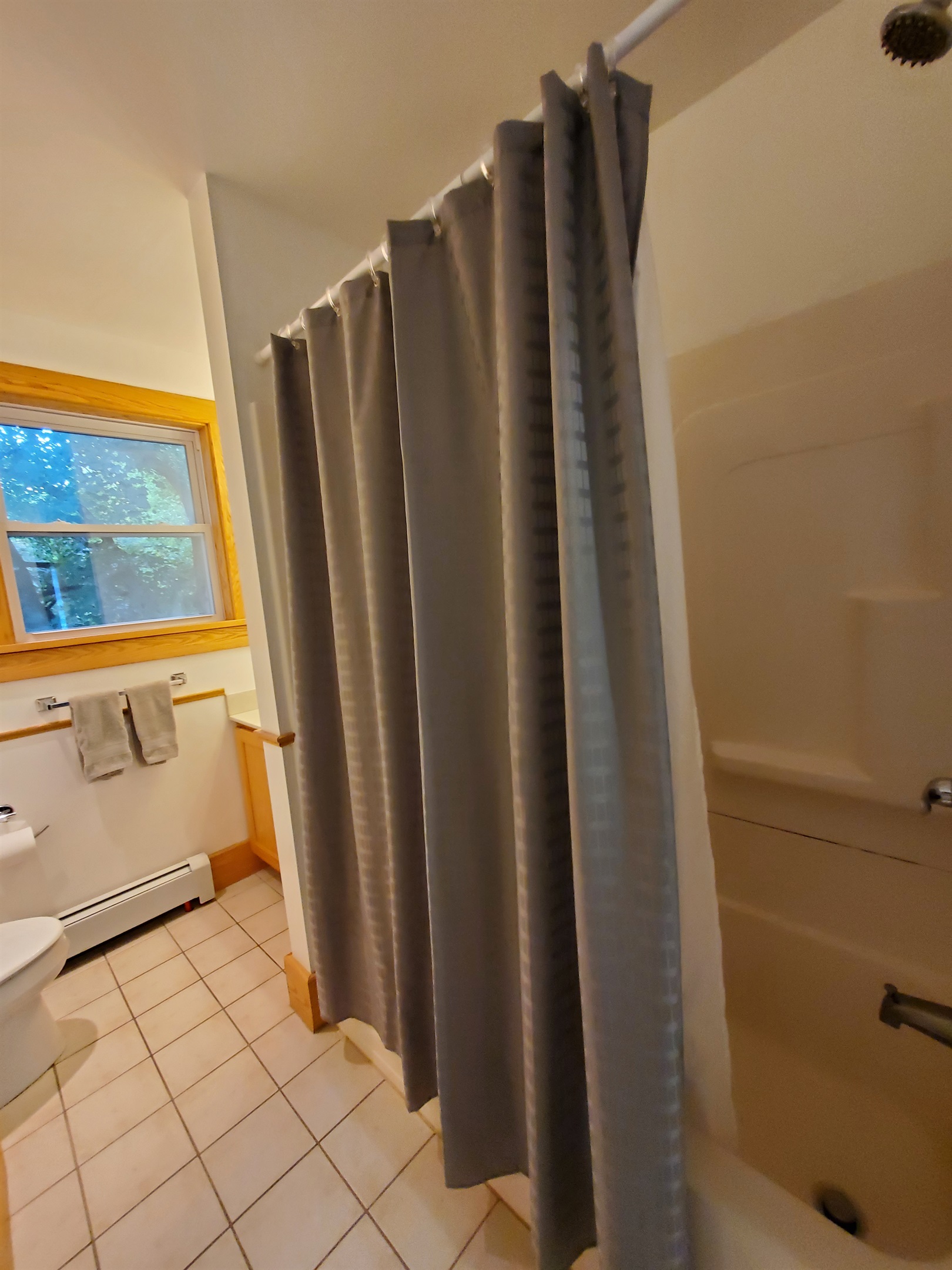 Second floor bath w/tub & shower