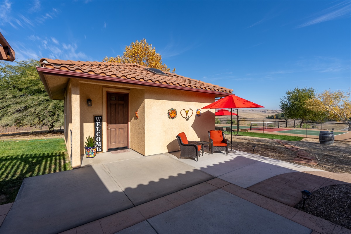 Bonus! Detached Casita for ultimate privacy.