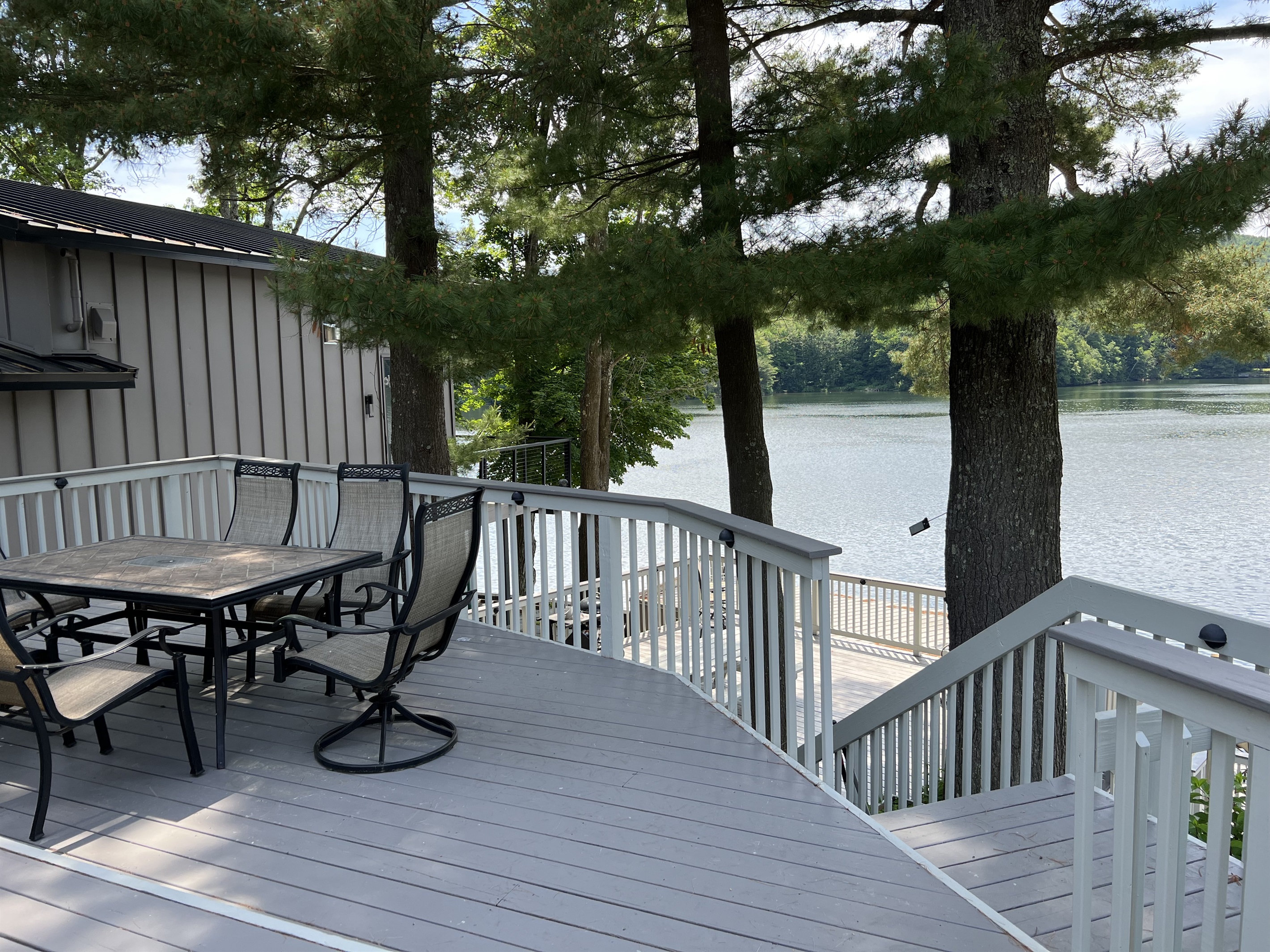 Upper deck just outside living room