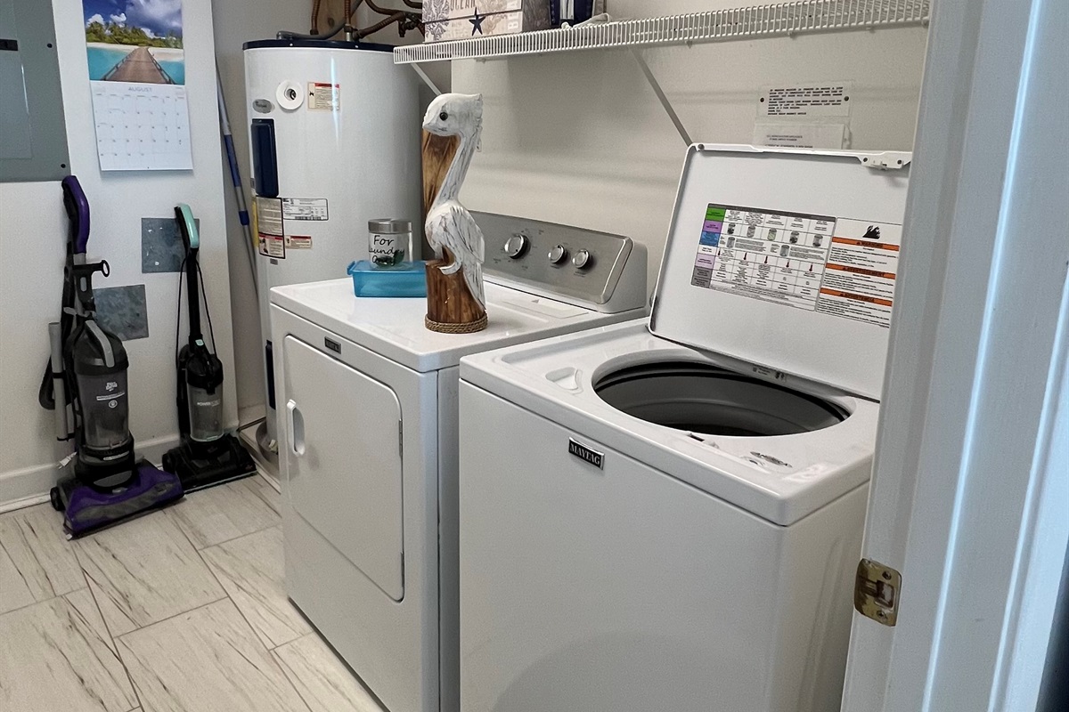 Laundry Room off the Kitchen