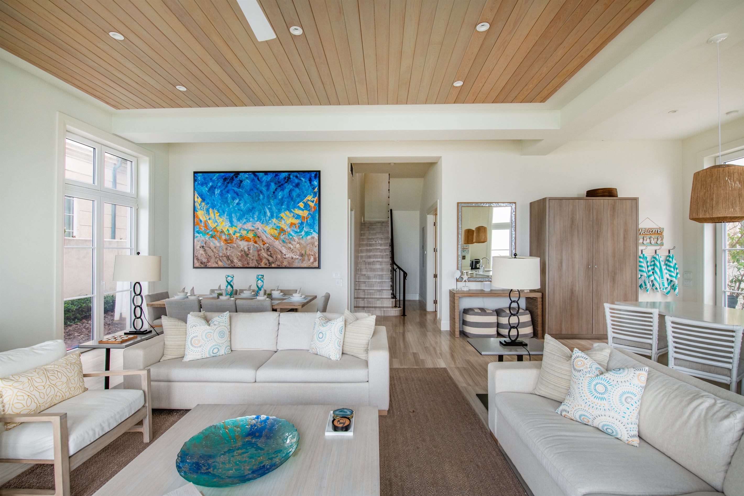 Large, open living space