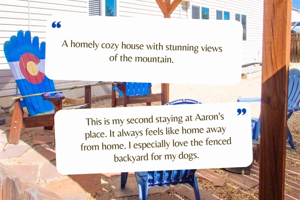 Guest Reviews: Enjoy a welcoming vibe and spacious outdoor areas, perfect for relaxation!