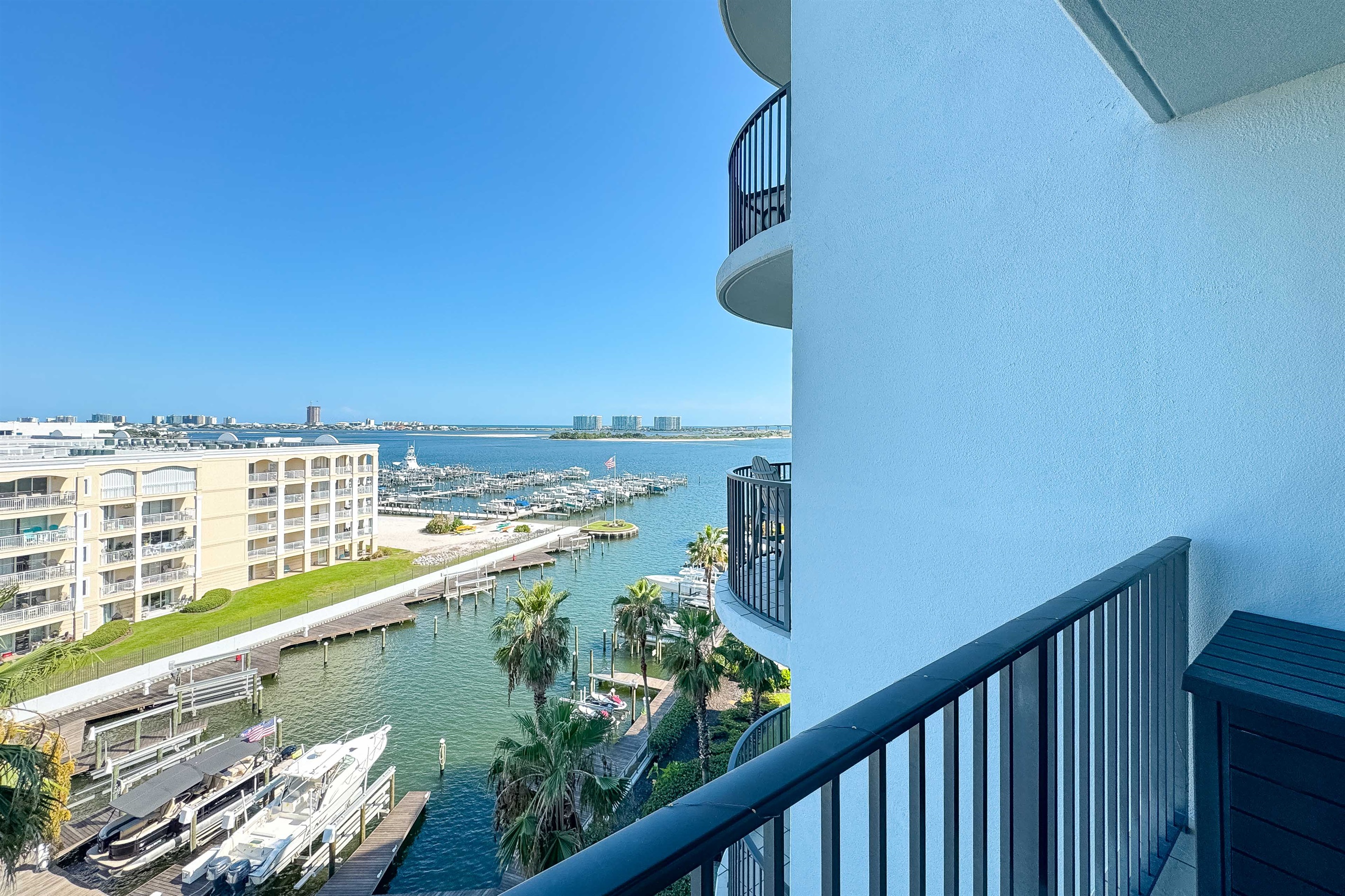 Unobstructed ocean views from your private balcony. Experience the tranquility and beauty of the sea from the comfort of your own space.