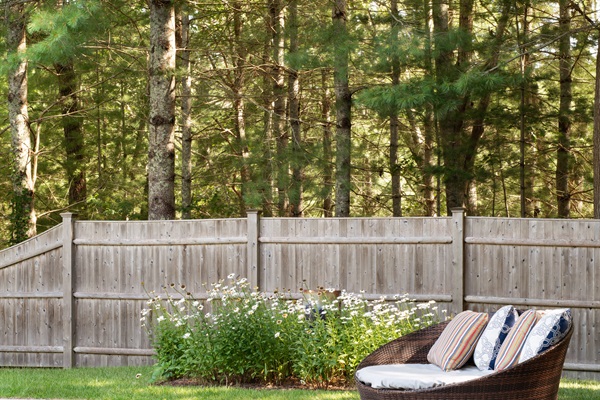 Poolside seating perfect for lounging and soaking up the sun