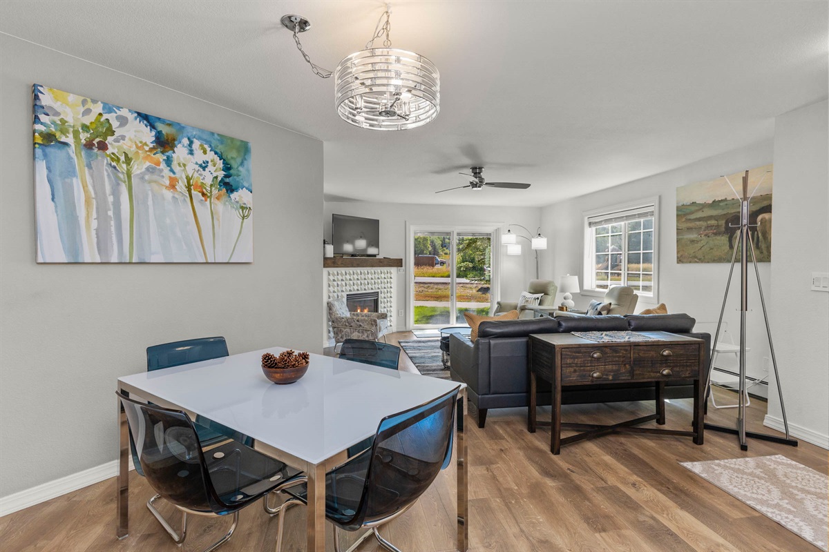 Living Room | View from Kitchen