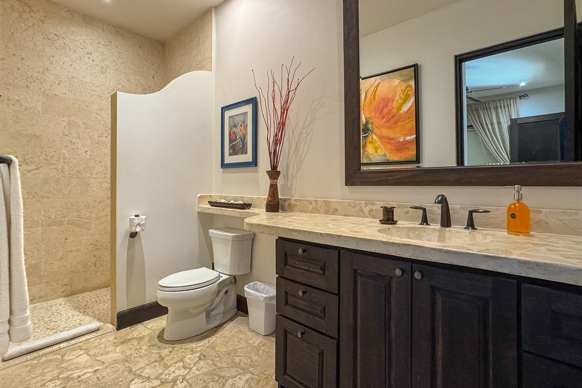 Secondary on suite bathroom