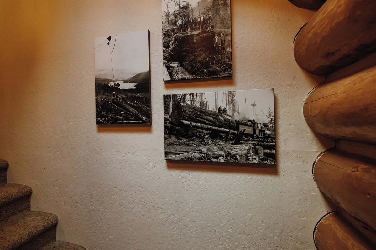 Lake Cavanaugh has a logging history.