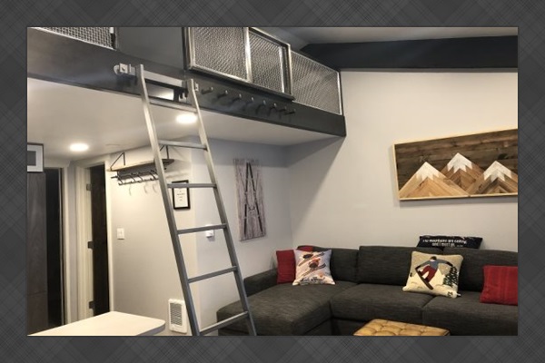 Lot access point/connection for ladder. 