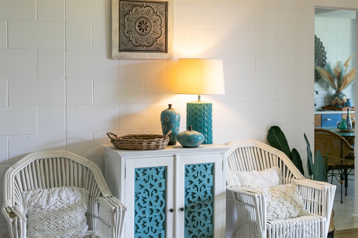 Feel the serenity in carefully thought-out coastal decor.