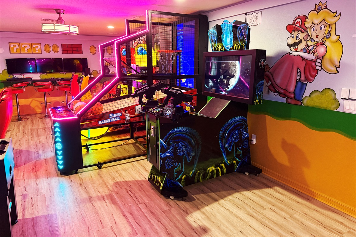 Welcome To Castle Getaways-Alnwick!  Incredible Arcade (All games are FREE-TO-PLAY!)