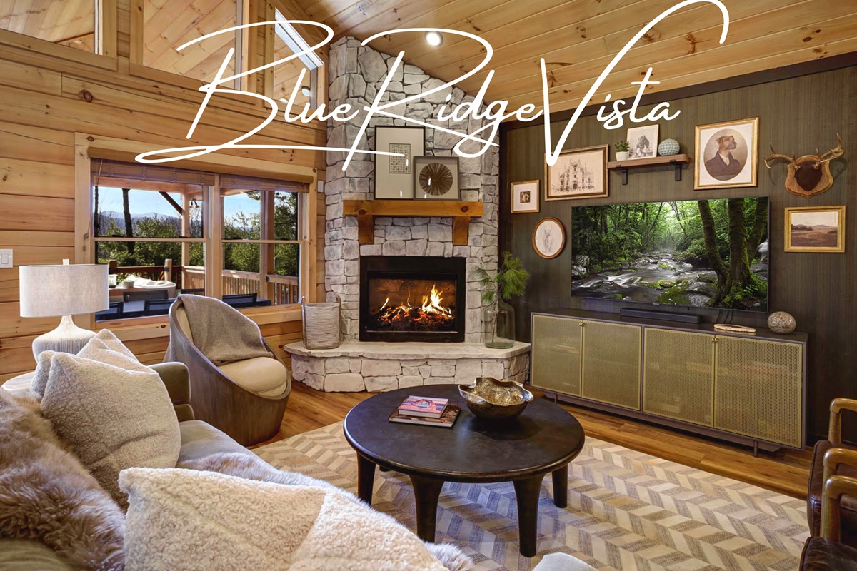 Welcome to Blue Ridge Vista - Stylish vibes + cozy comfort, all with the luxuries of being at home.