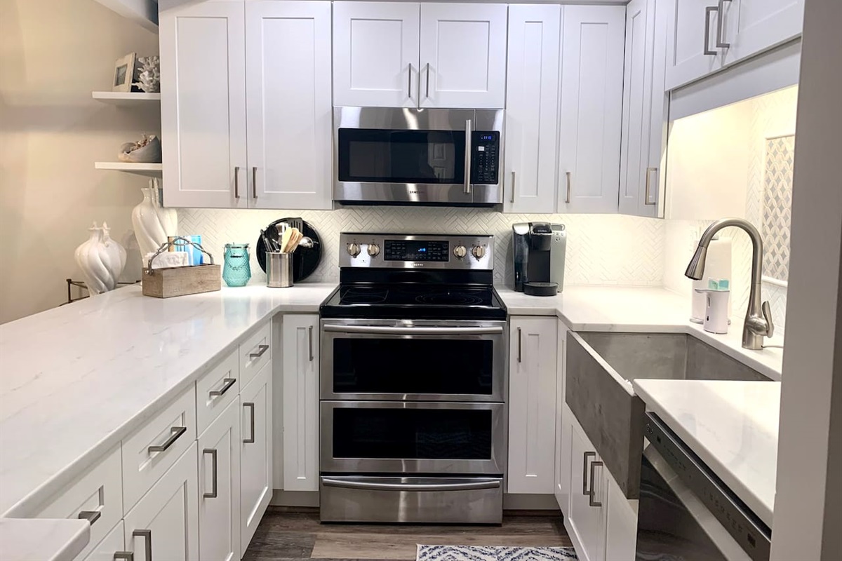 Updated Kitchen. 