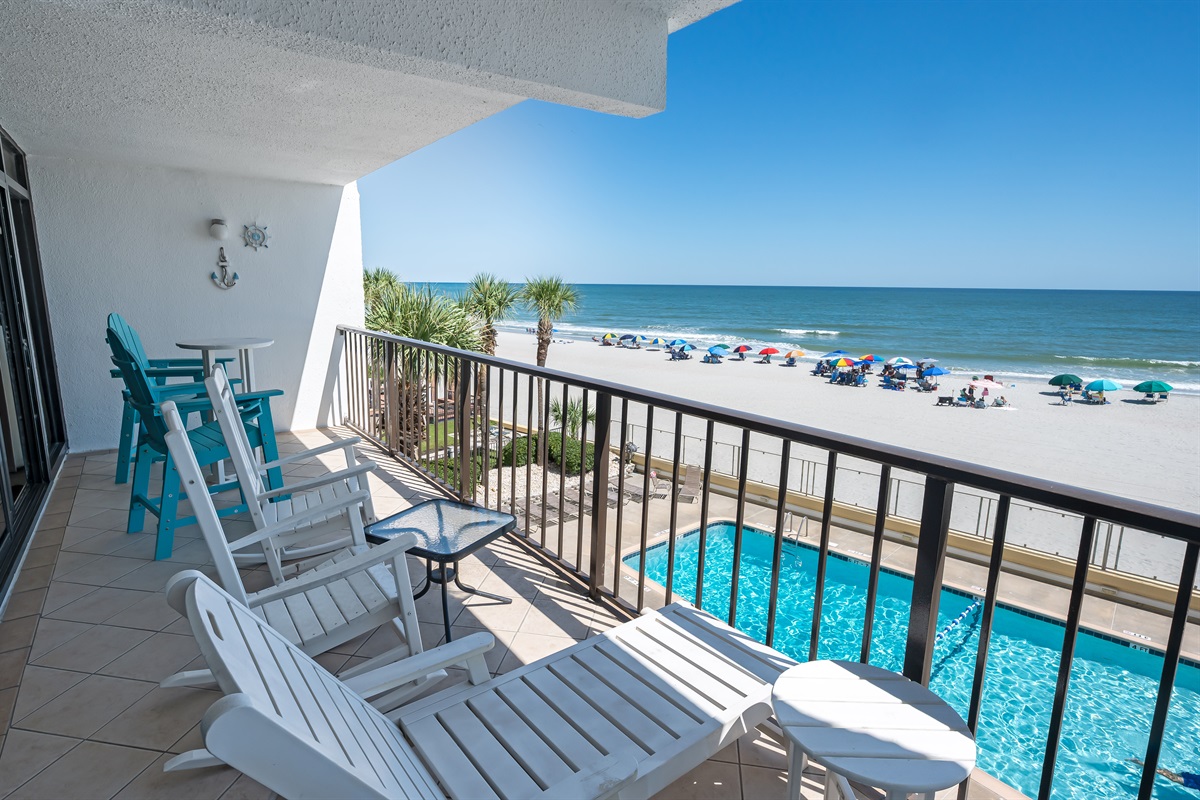 Breathtaking Views from Balcony!
