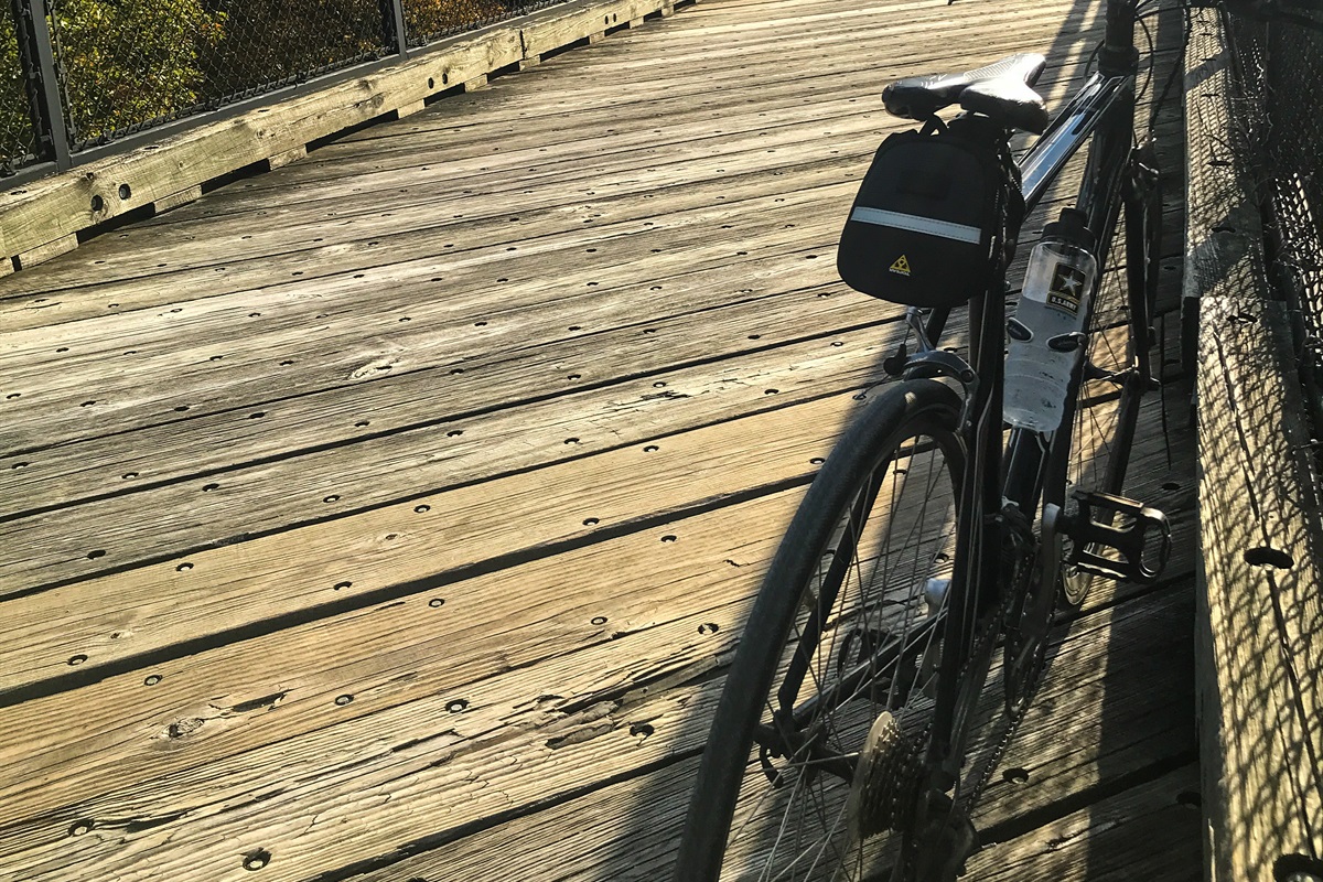 More and more bike trails being added (Crab Orchard)