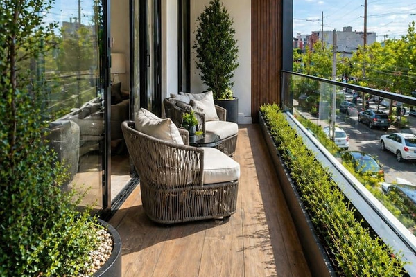 Private balcony 