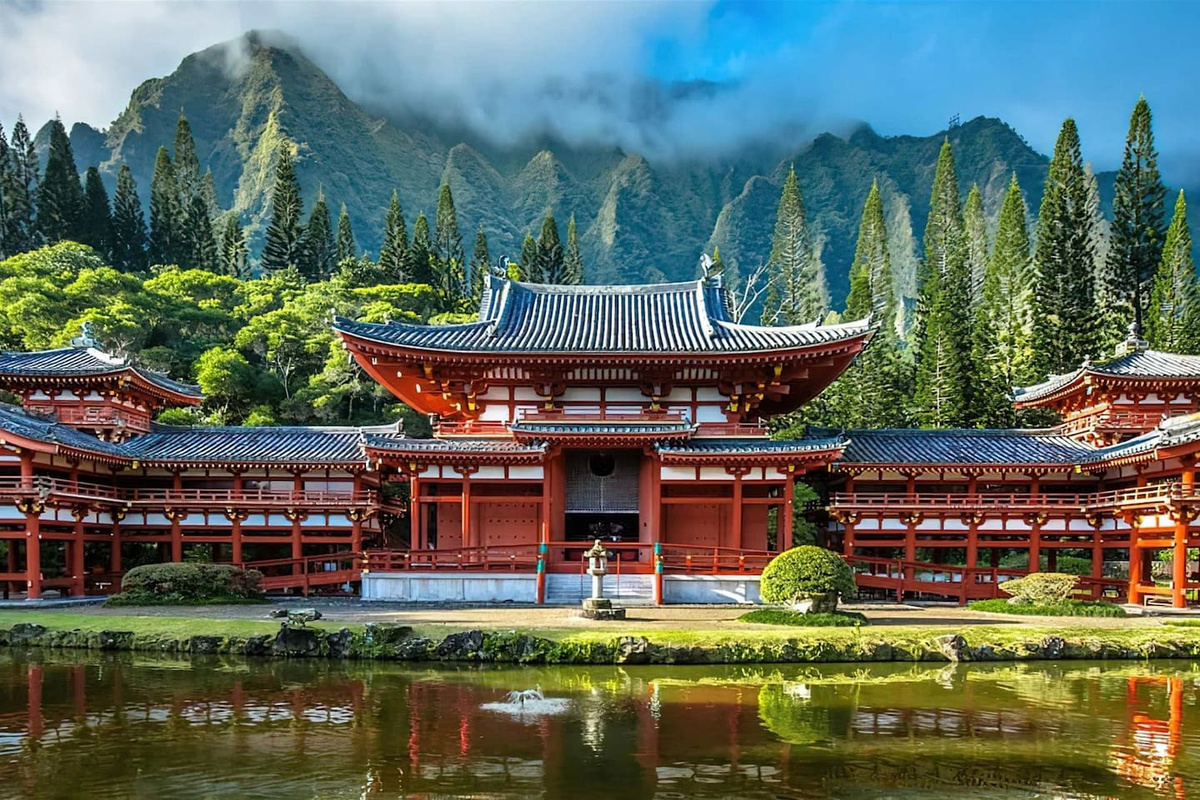 Temple near the home