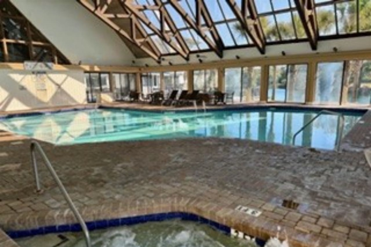 Indoor Pool and Hot Tub