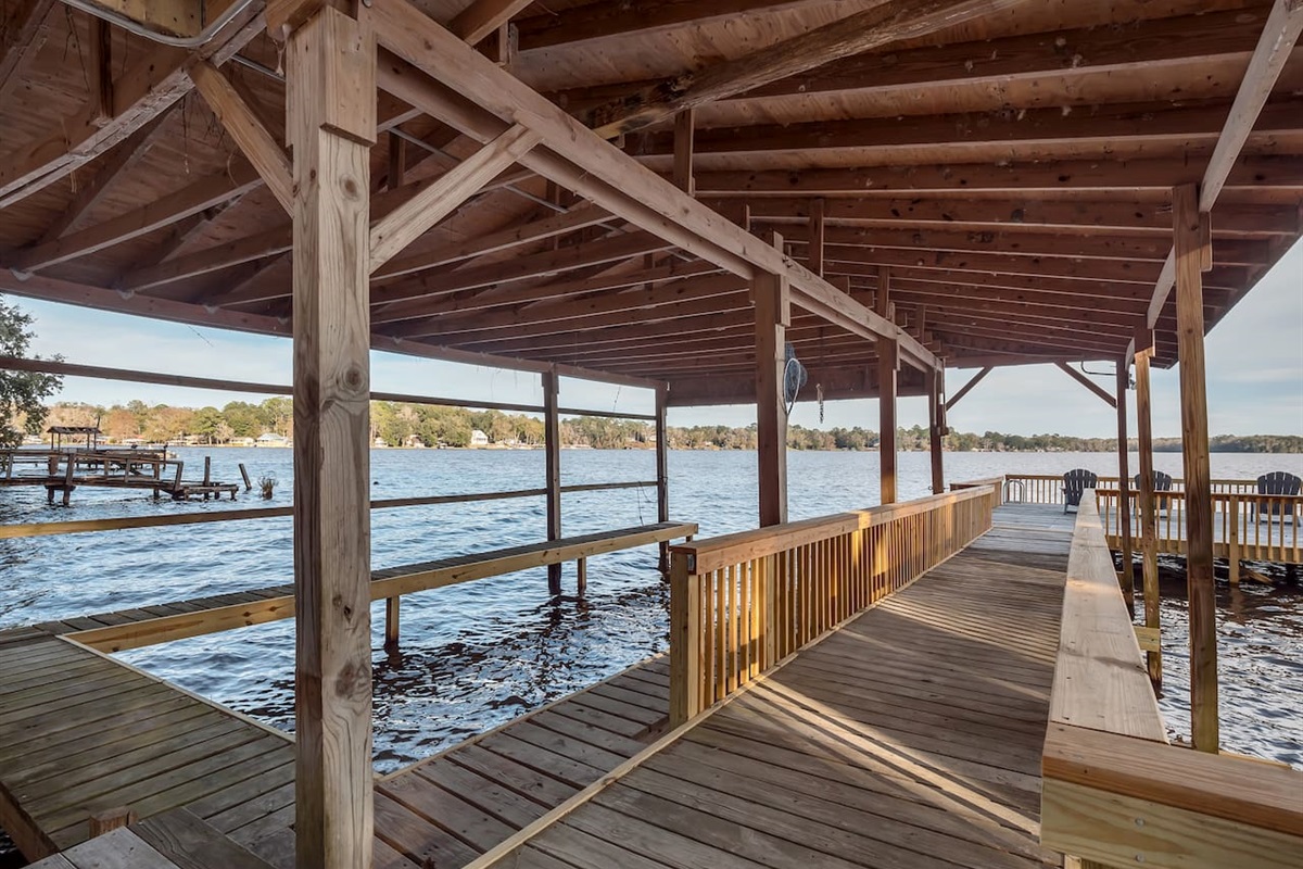 Boathouse - bring your own boat :)