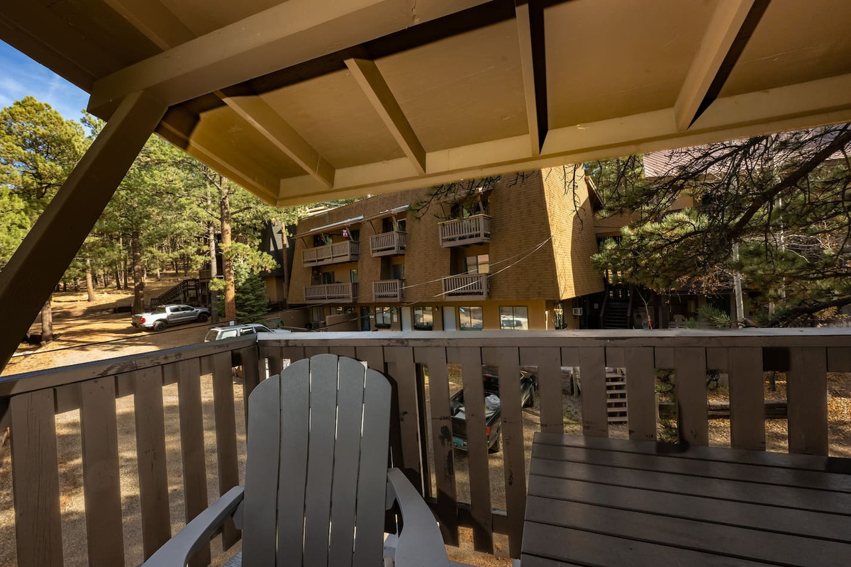 Back porch view, another angle