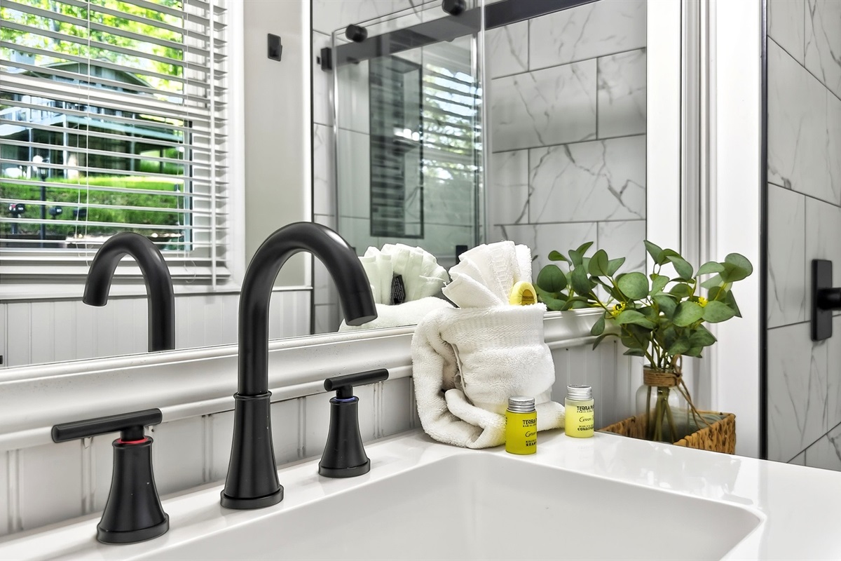 Modern bath fixtures