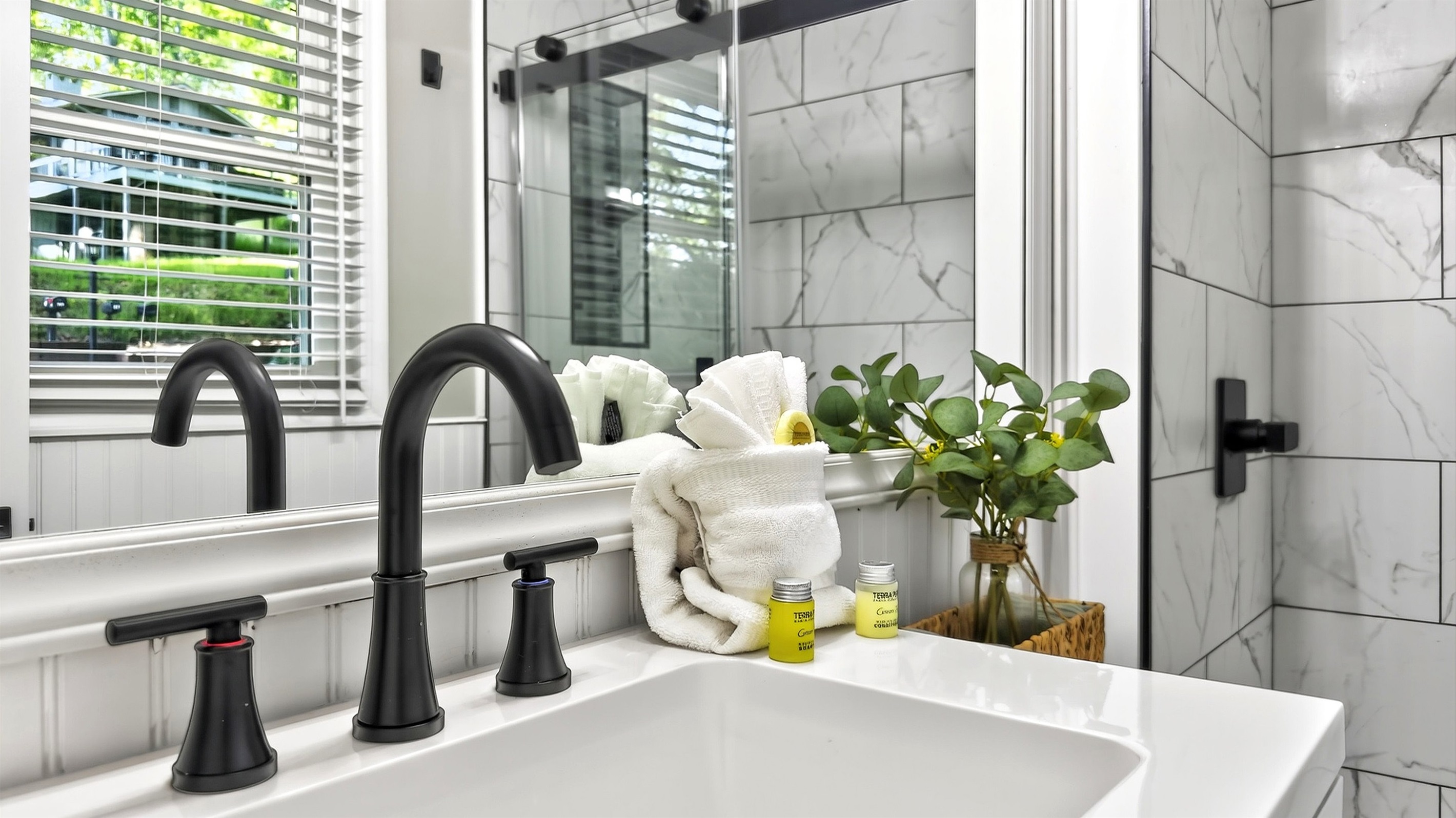 Modern bath fixtures