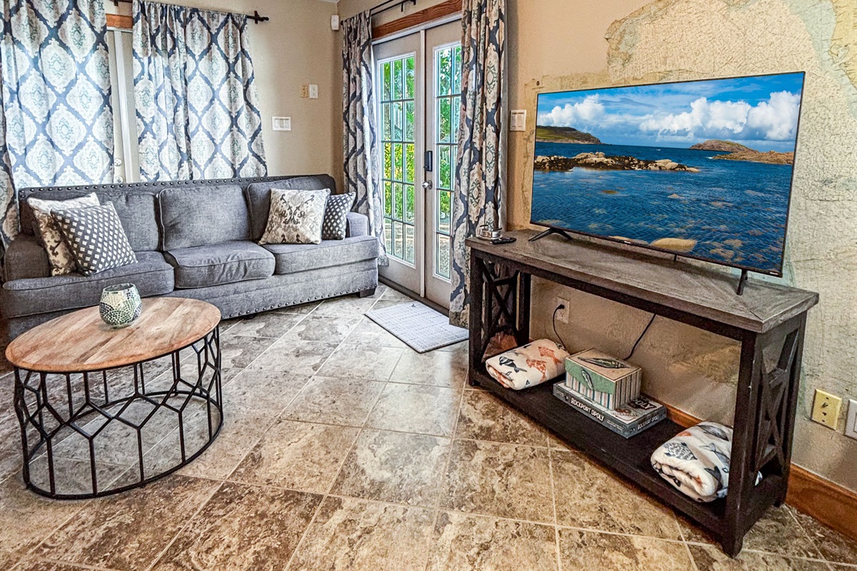 Plenty of room to hang out and enjoy family or friends