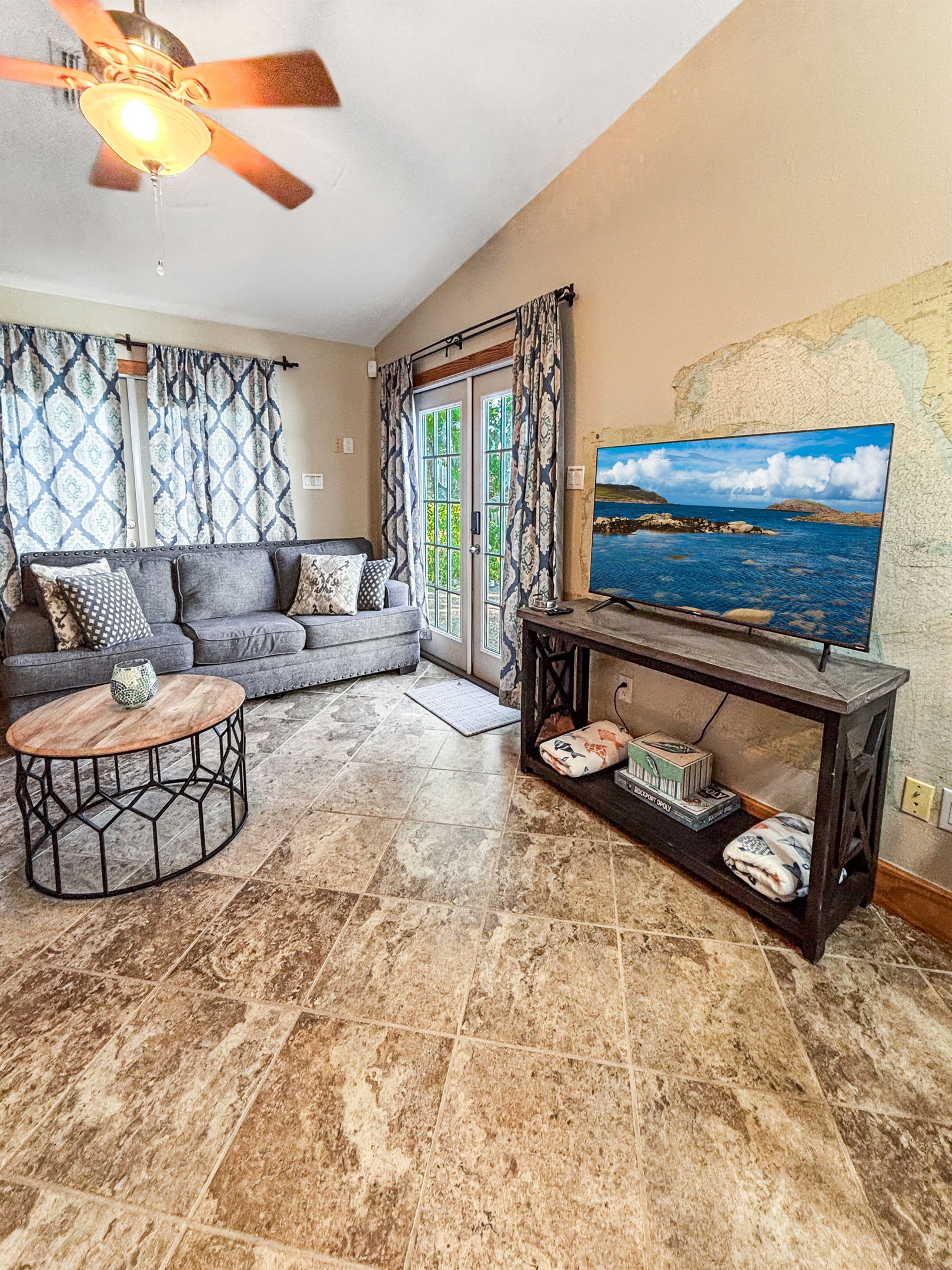 Plenty of room to hang out and enjoy family or friends