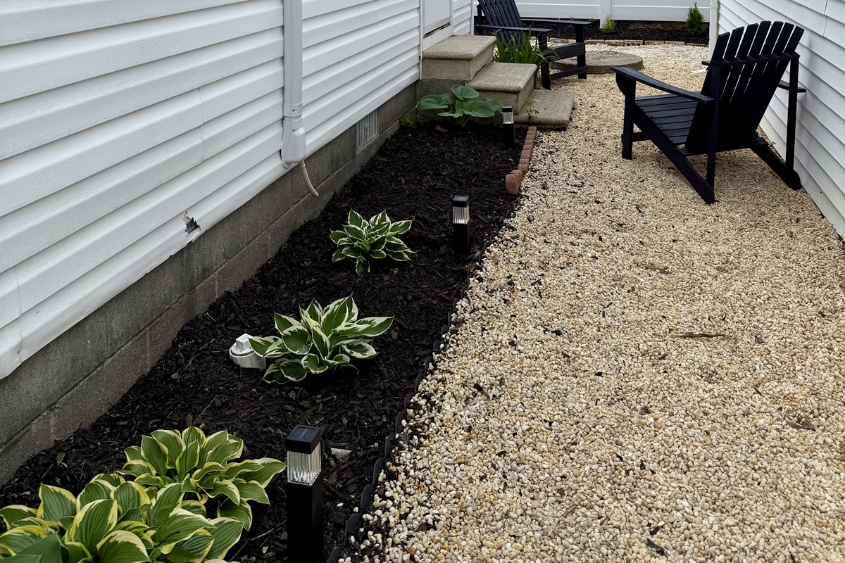 a little extra outdoor space is always good