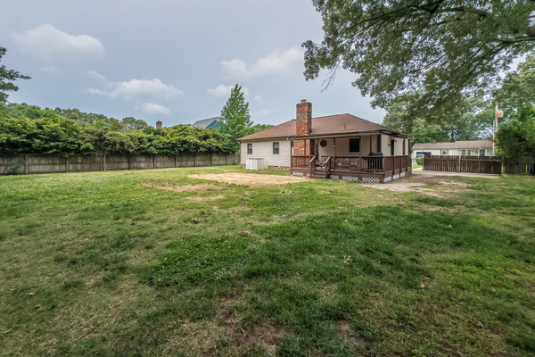 Rear View / Back Yard