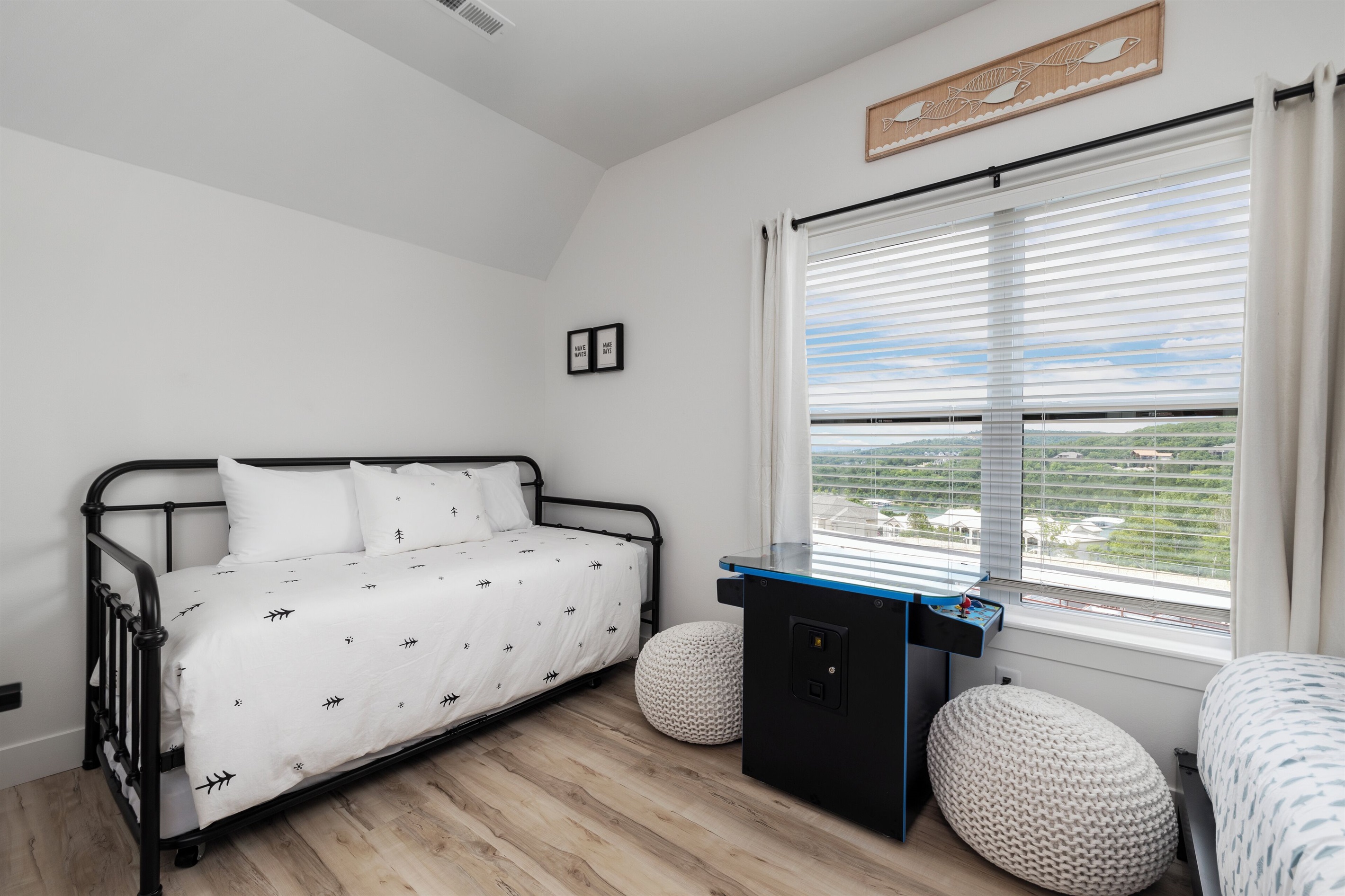 Lakeview in upper level bedroom