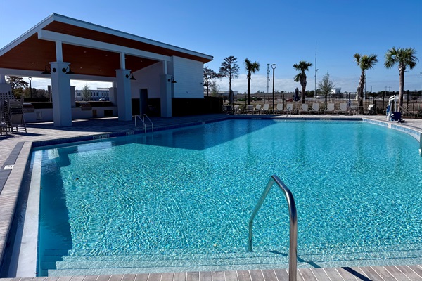 Our community pool and recreation area. 100 feet from our front door!