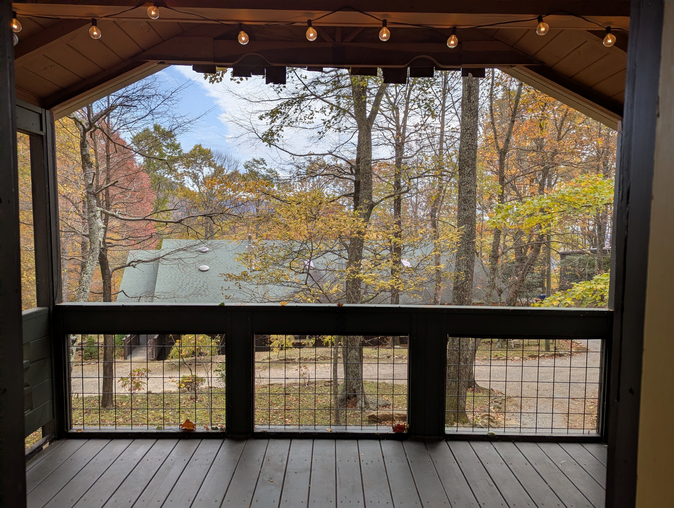 View from Screened Porch