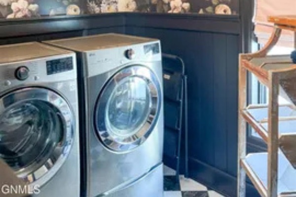 You’ll have the convenience of in-home laundry whenever you need it.