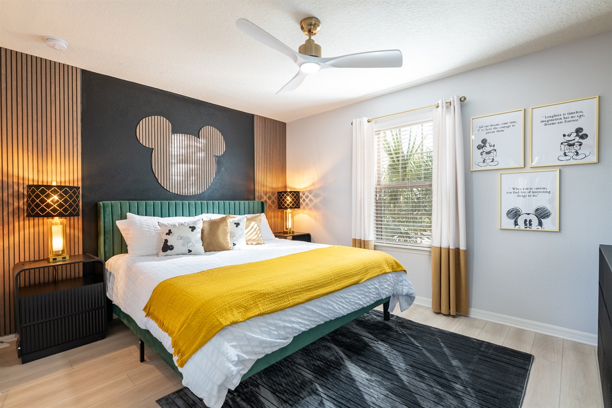 Beautiful and Stylish Adult Disney Room