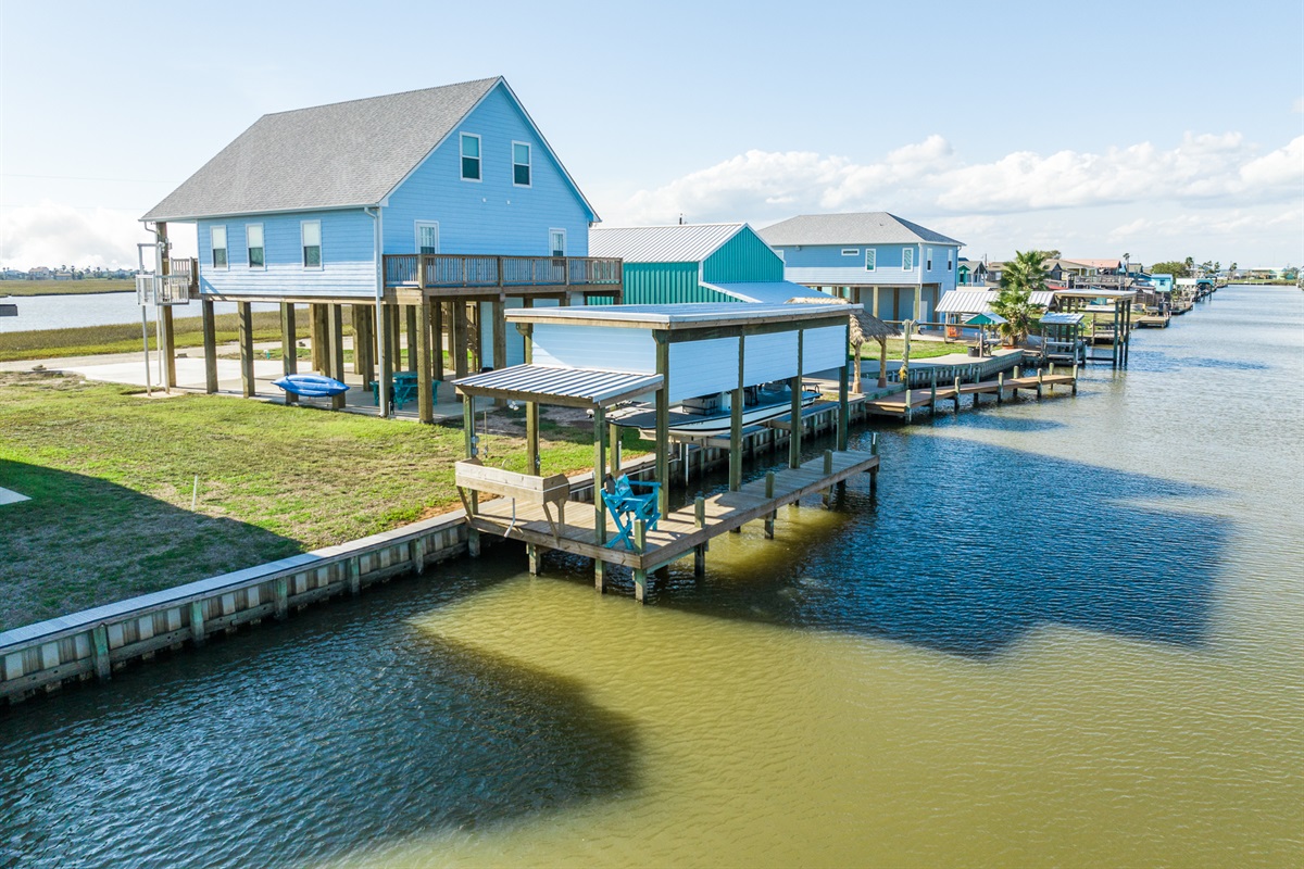 New Build home in excellent location for fishing!