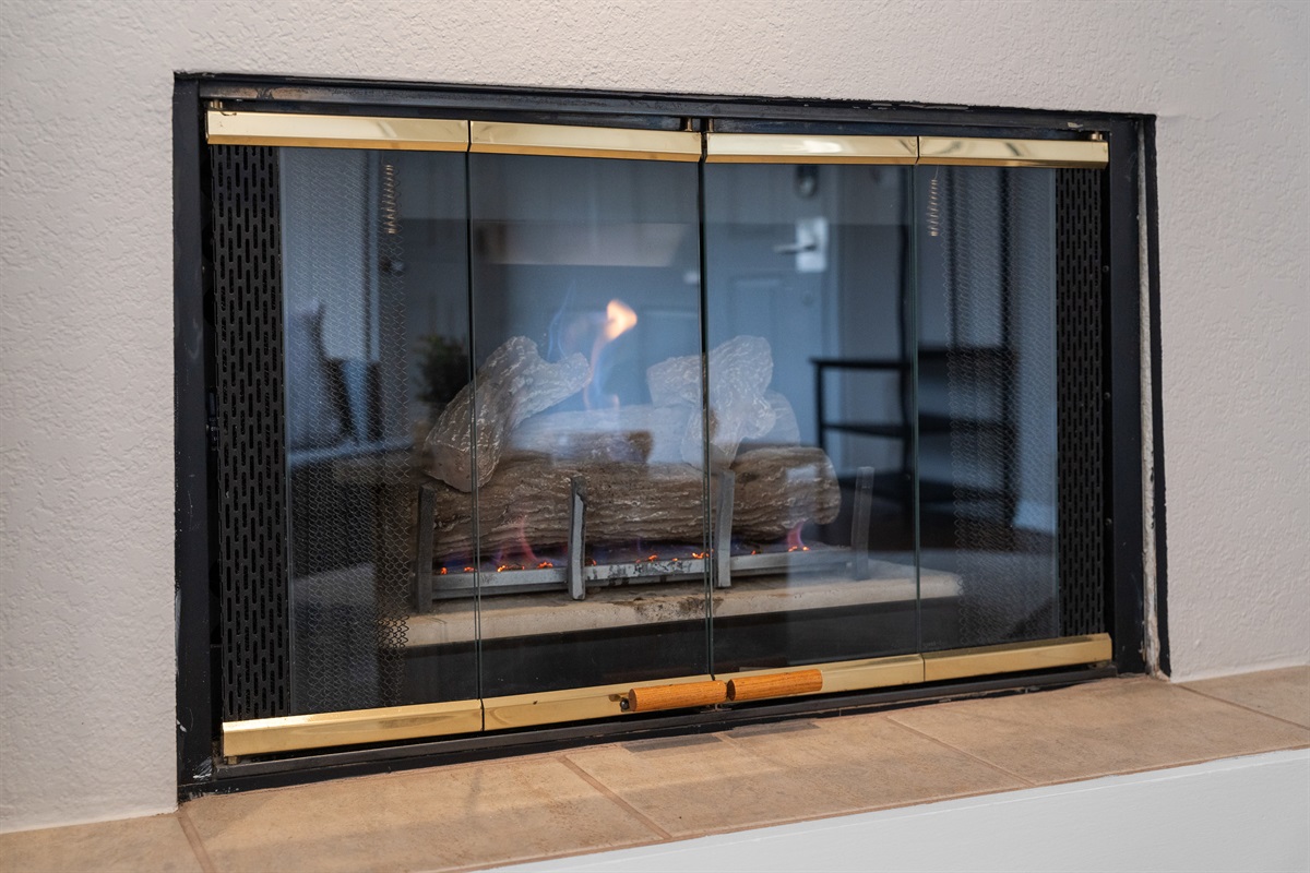 Gas fireplace