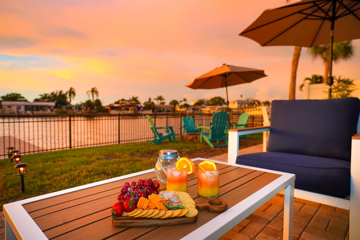 Or a sunset charcuterie and drinks?