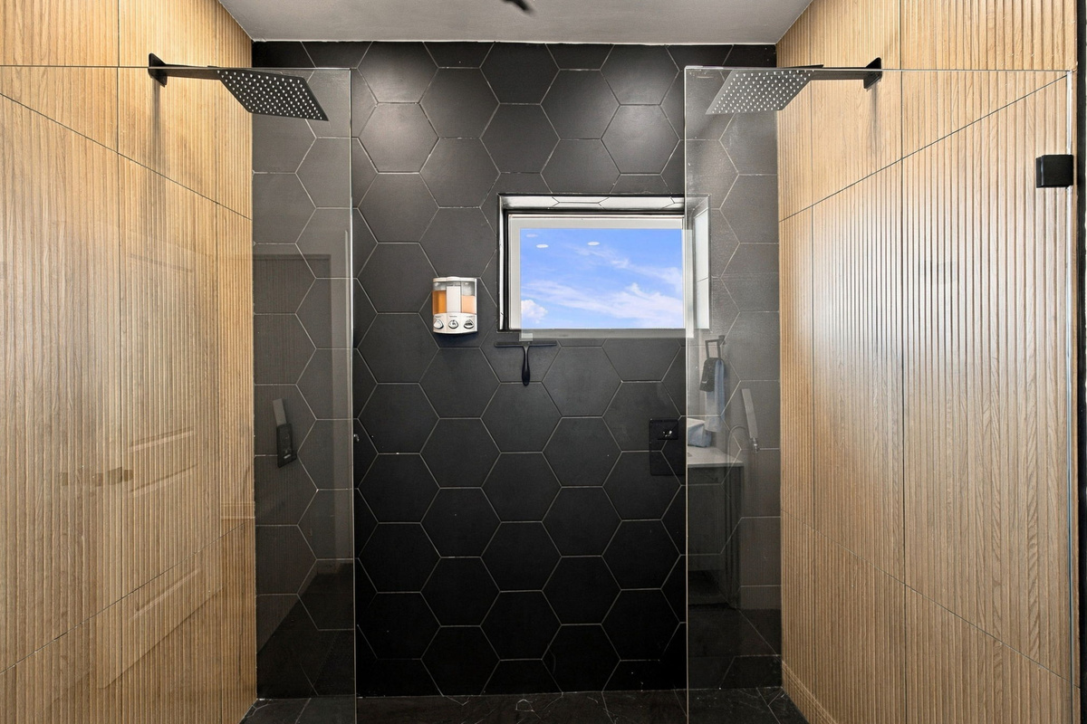 Distinctive finishes create an unforgettable bathing experience.