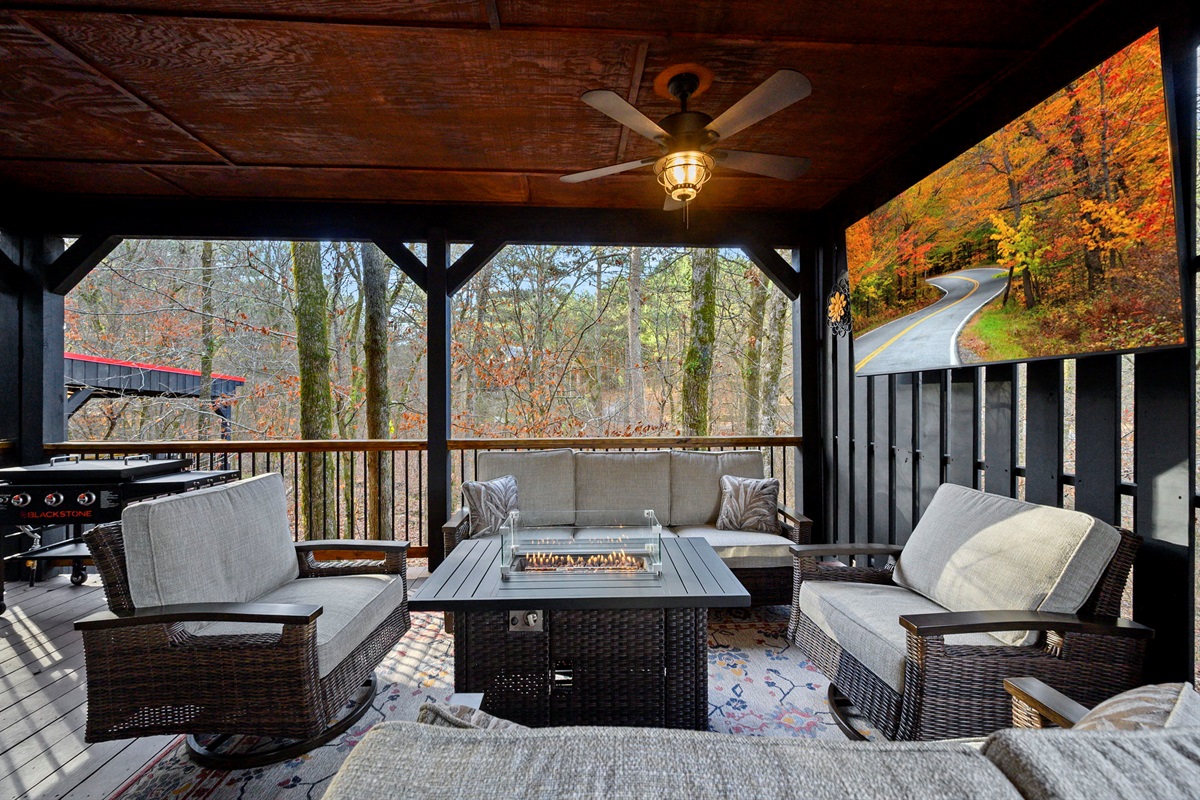 Comfort and luxury perfect for game days or relaxing.