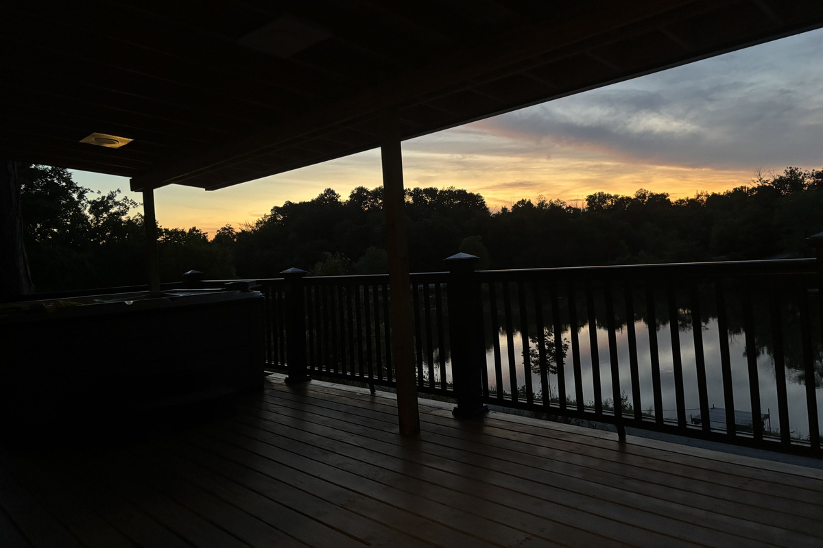 Sunset on the Deck