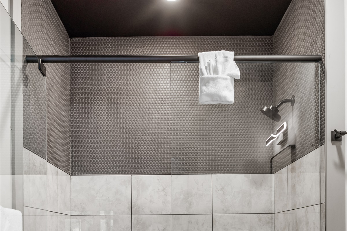 En-suit bathroom of bedroom #3.